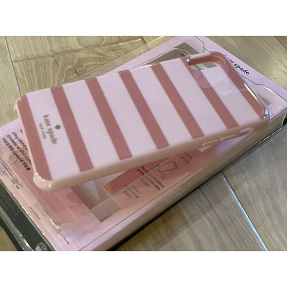 Kate Spade Stripe Resin iPhone XS MAX Comold Case - Picture 3 of 7